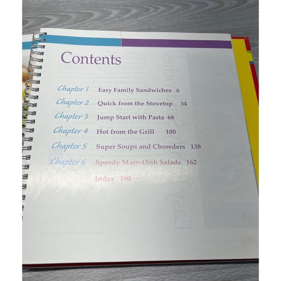 Pillsbury Fix it Fast Cookbook 25 Minutes or Less Dinner Recipes 2005 - Picture 2 of 10